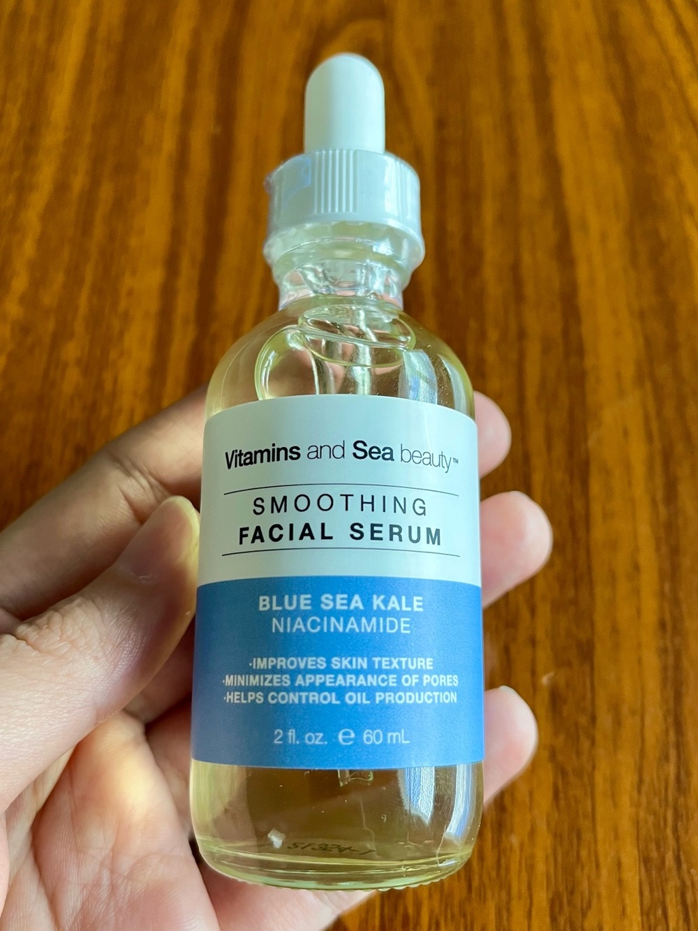 Vitamins and Sea beauty Blue Sea Kale Niacinamide Smoothing Facial Serum 2 oz